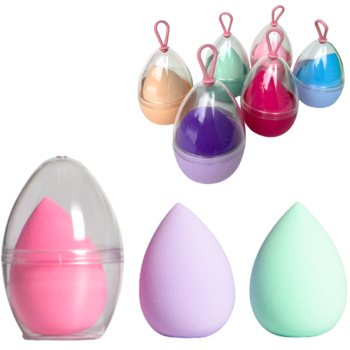 ESPONJA BEAUTY BLENDER CON CAPSULA PROTECTORA 