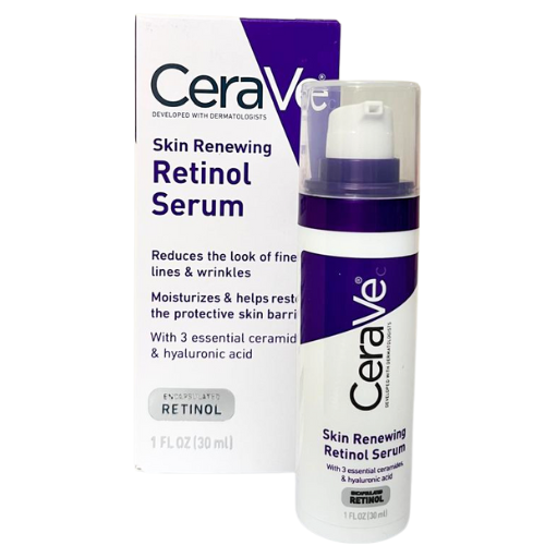 SERUM ANTI EDAD CON RETINOL CERAVE CAJA MORADA 30ML 