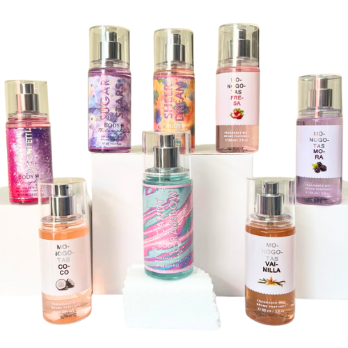 [B0012] SPLASH PARA DAMA DE AROMAS SURTIDOS TAPA TRANSPARENTE 88ML