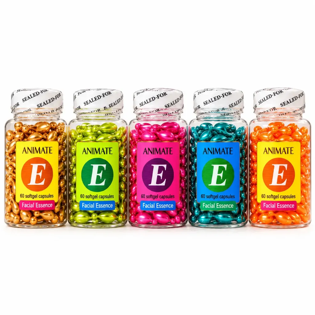 SET DE 60 CAPSULAS PARA EL ROSTRO DE VITAMINA E