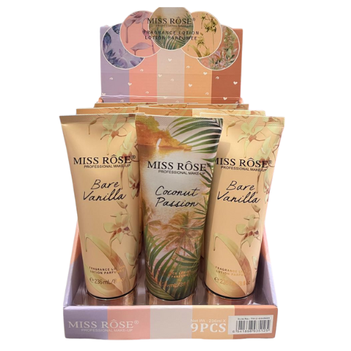 [30M09] CREMA CORPORAL CON FRAGANCIA MISS ROSE 236ML