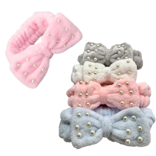 BANDITAS PARA SKINCARE CON PERLAS