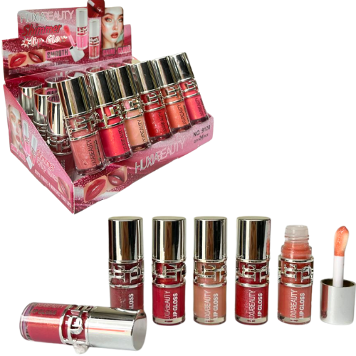 BRILLO DE LABIOS CON DESTELLOS DUPE YSL APLICADOR GRUESO 