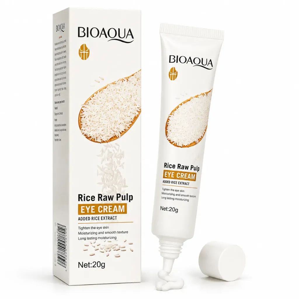 CREMA PARA ELIMINAR OJERAS CON EXTRACTO DE ARROZ BIOAQUA