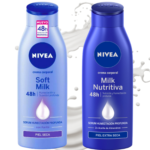 CREMA NIVEA CORPORAL HIDRATACION PROFUNDA 400ML SURTIDA