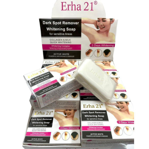 JABÓN ACLARANTE ERHA21 PARA ÁREAS SENSIBLES