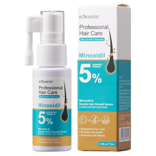 SUERO PARA EL CRECIMIENTO DEL CABELLO DE KERATINA Y MINOXIDIL 30ML