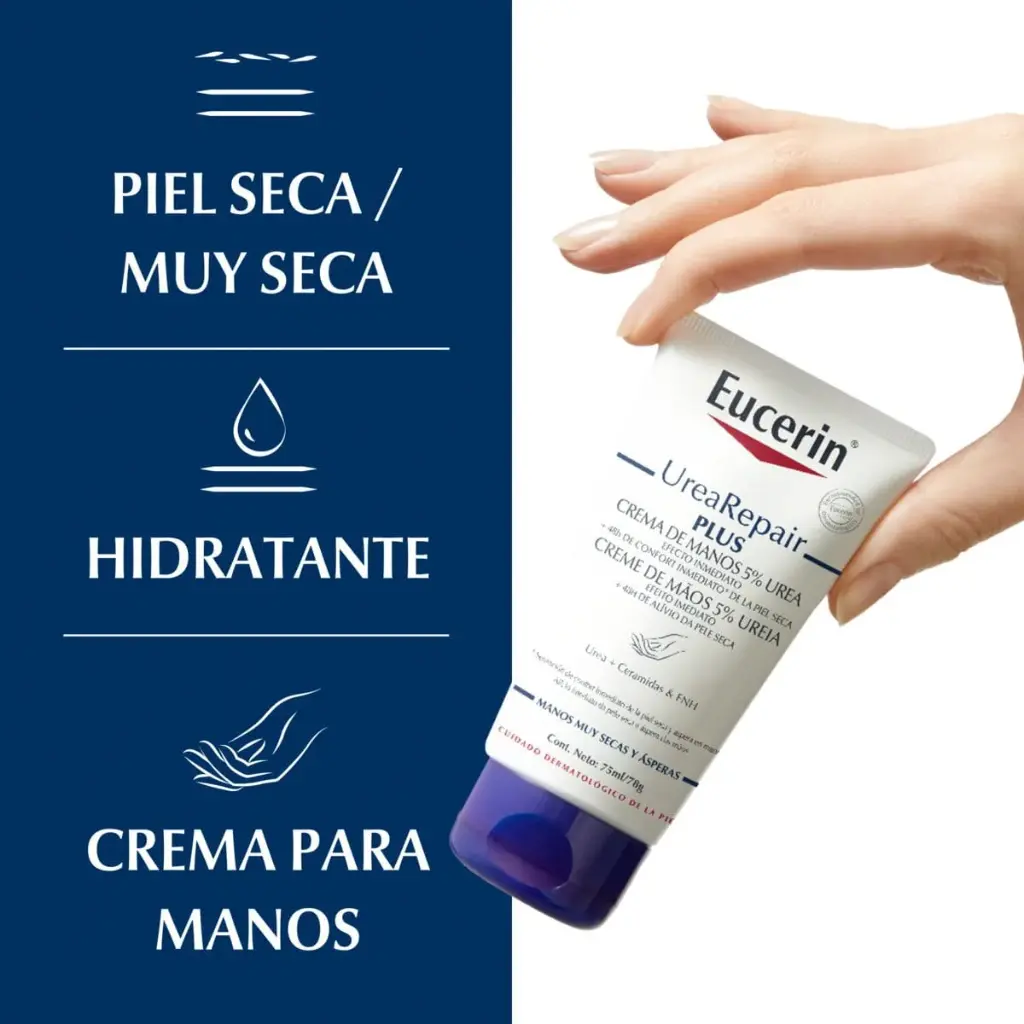 CREMA EUCERIN DE UREA PARA HIDRACIÓN INTENSA DE MANOS