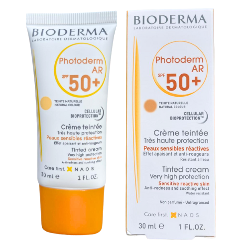 BLOQUEADOR SOLAR BIODERMA CAJA BLANCA 50SPF CON COLOR