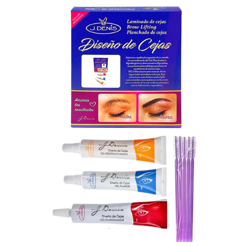 KIT DE LAMINADO Y PLANCHADO DE CEJAS J. DENIS-JADE