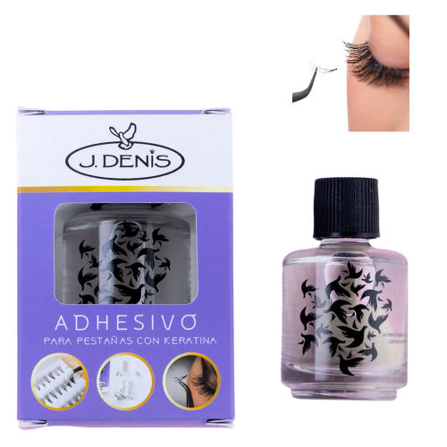ADHESIVO PARA EXTENSIÓN DE PESTAÑAS TRANSPARENTE J.DENIS