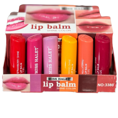 BALSAMO PARA LABIOS CON COLOR MISS HALET