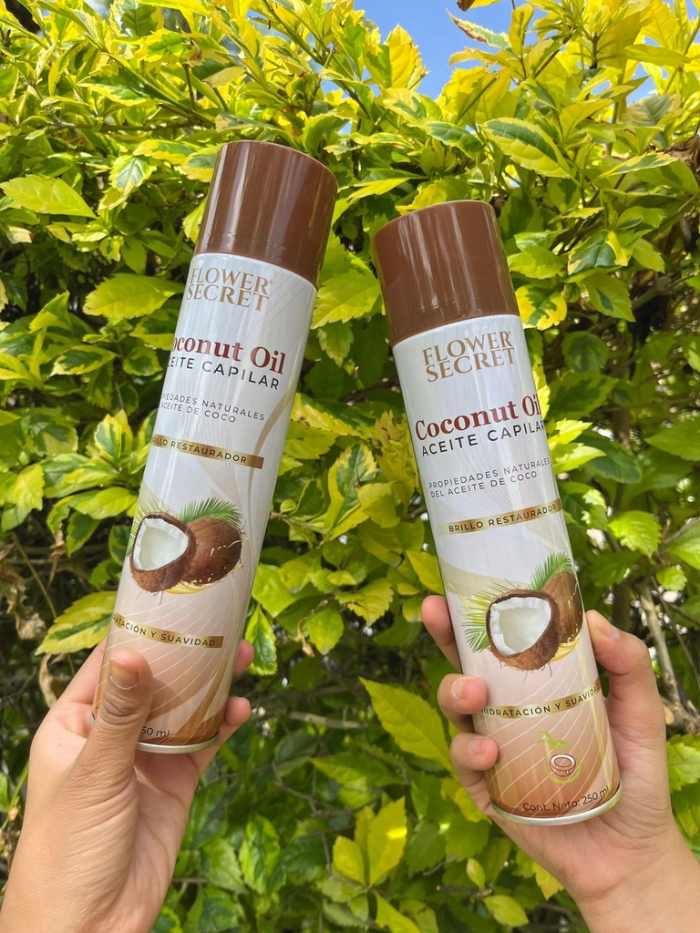 ACEITE DE COCO EN SPRAY FLOWER SECRET 250ML