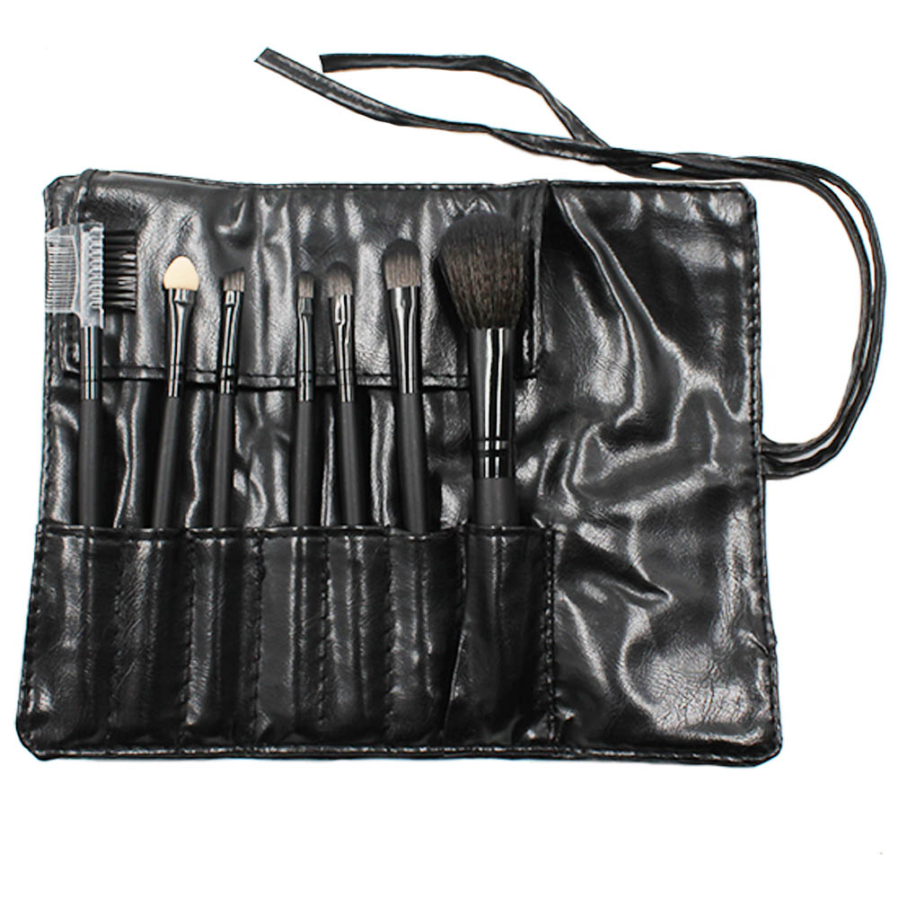 SET DE BROCHAS 7 UNIDADES ESTUCHE DE CUERINA
