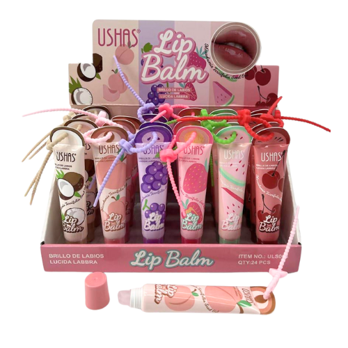 BALSAMO HIDRATANTE DE FRUTAS USHAS CON LLAVERO