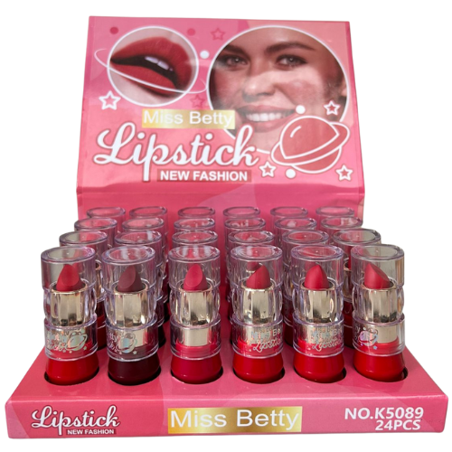 [K5089] LABIAL EN BARRA TONOS SURTIDOS FORMA CIRCULAR CON PLANETA