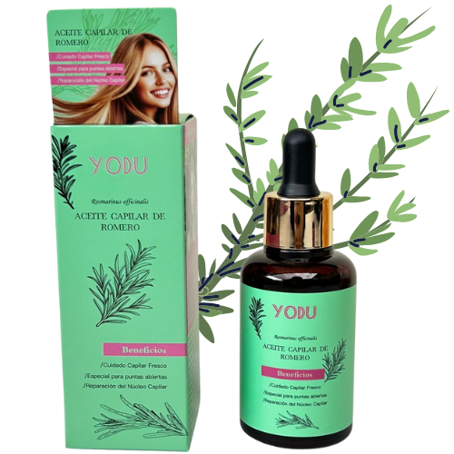 ACEITE PARA EL CABELLO DE ROMERO YODU CAJA VERDE