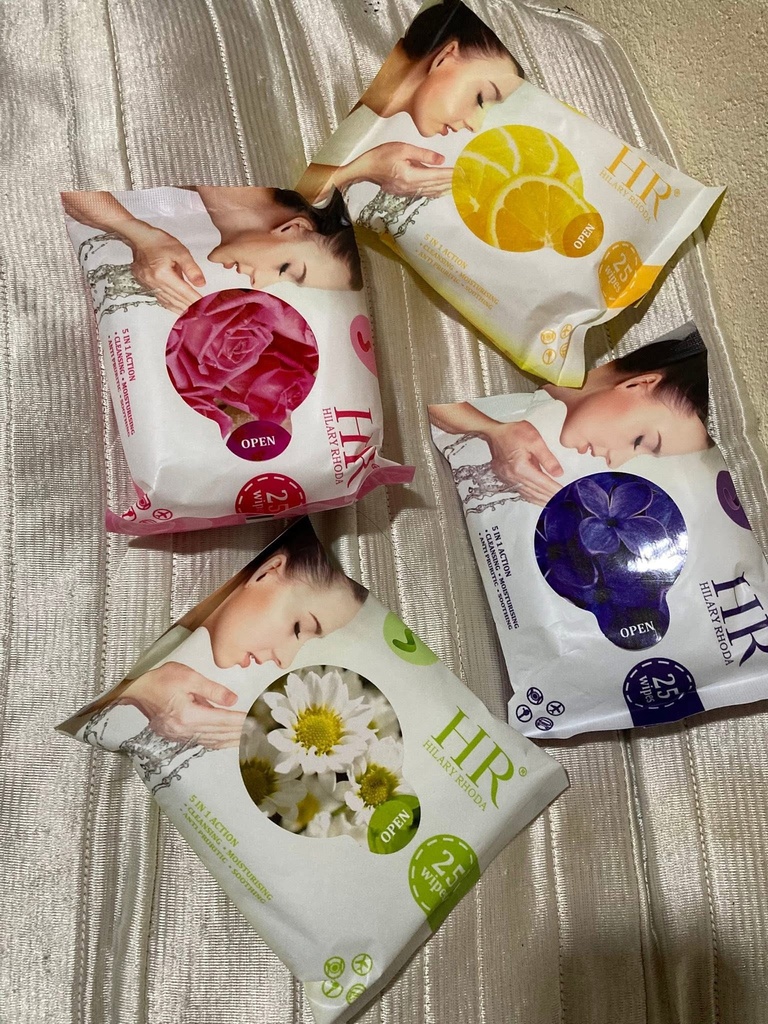 SET DE 25 MINI TOALLITAS DESMAQUILLANTES