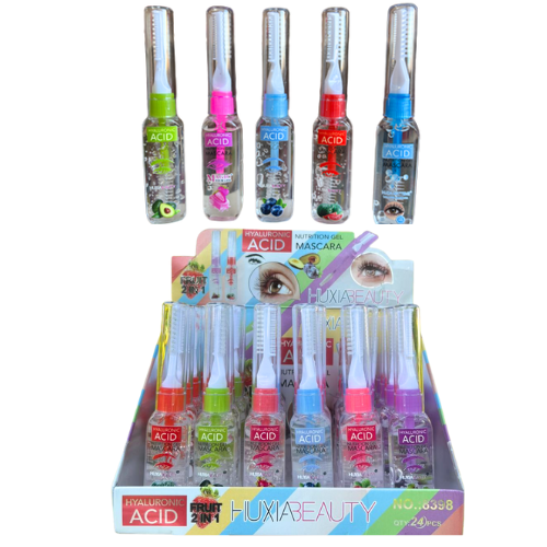 GEL FIJADOR DE PESTAÑAS Y CEJAS CON ACIDO HIALURONICO HUXIABEAUTY