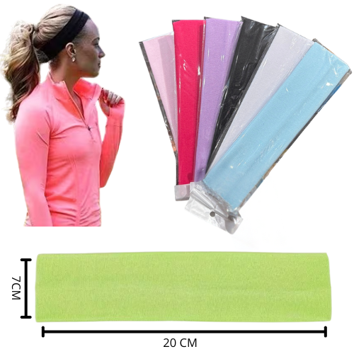 [24240301] BANDAS DE CABELLO 7X20CM COLORES SURTIDOS