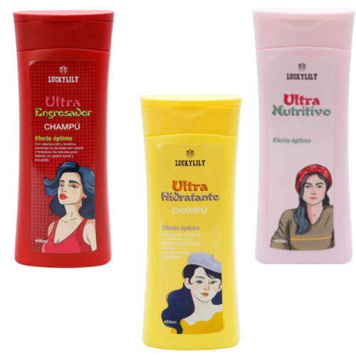 SHAMPOO LUCKY LILY PRESENTACIONES SURTIDAS