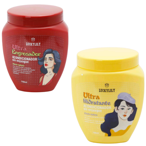 TRATAMIENTO Y ACONDICIONADOR LUCKY LILY EN PRESENTACIONES SURTIDAS