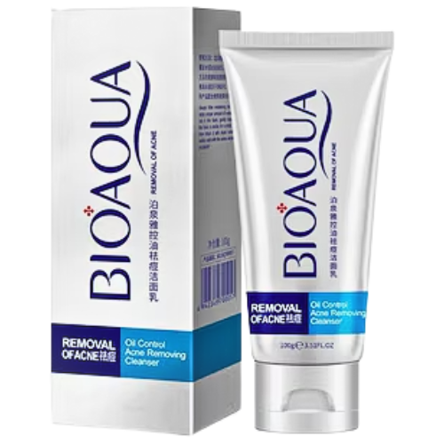 [BQY0057] JABÓN FACIAL ANTI ACNÉ Y CONTROL GRASA BIOAQUA 100G.