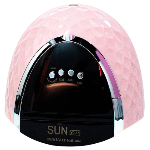 LAMPARA PROFESIONAL PARA SECADO DE UÑAS SUN-YC57 LED 268W