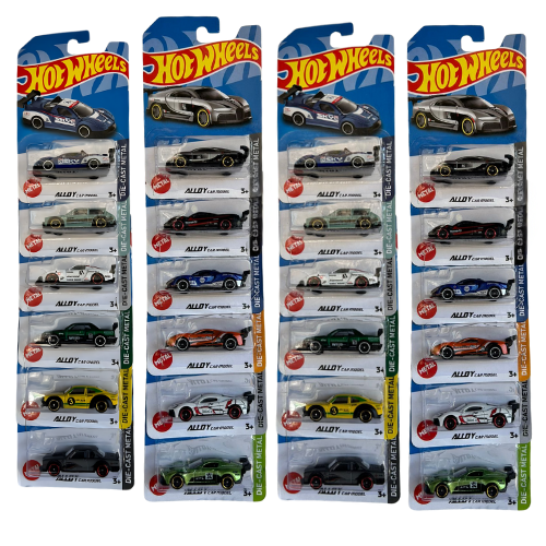 FILA DE 6 HOT WHEELS AUTOS DEPORTIVOS SURTIDOS