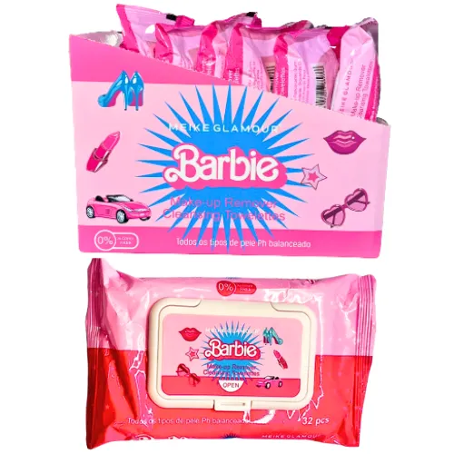 TOALLITAS DESMAQUILLANTES DE BARBIE MEIKE GLAMOUR