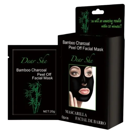 UNIDAD DE MASCARILLA PEEL OF DE CARBÓN ACTIVADO DEAR SHE