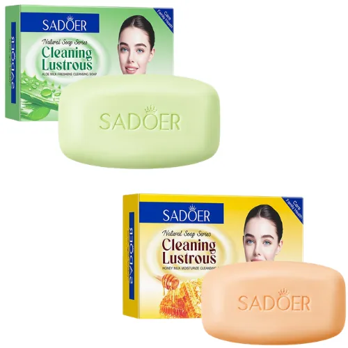 JABÓN FACIAL DE MIEL Y ALOE VERA SURTIDOS SADOER