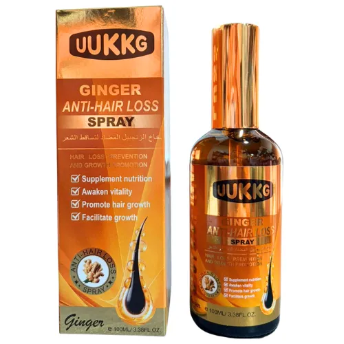 SPRAY ANTICAIDA DE CABELLO UUKKG DE JENGIBRE 100ML