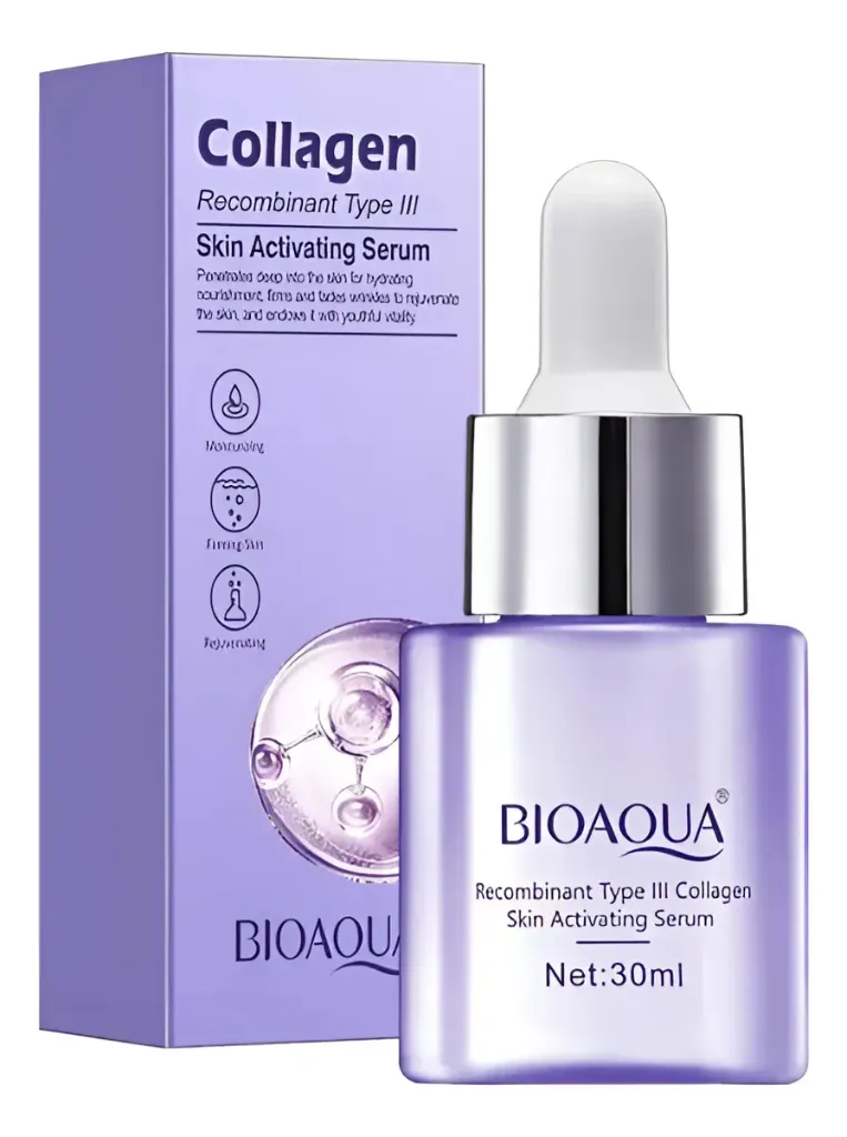 SERUM FACIAL REAFIRMANTE Y REJUVENECEDOR DE COLAGENO BIOAQUA