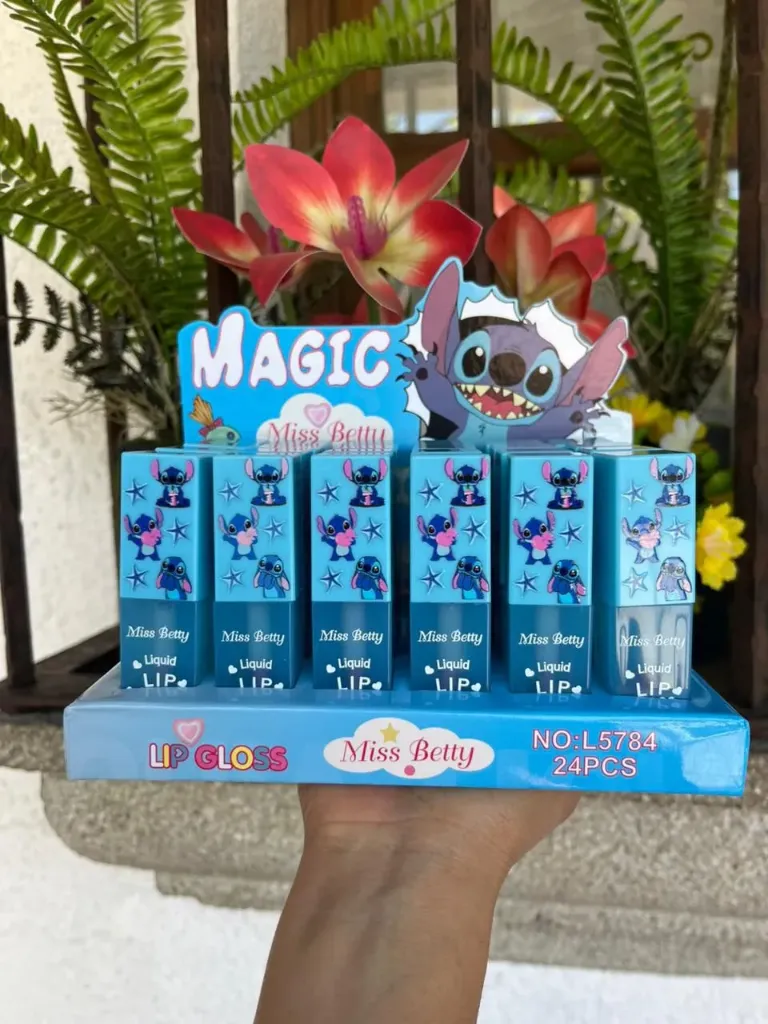 BRILLO MÁGICO PARA LABIOS MISS BETTY DE STICH CON APLICADOR GRUESO