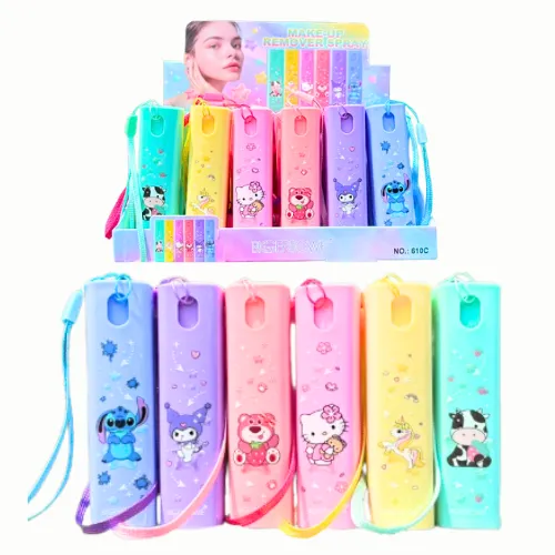SPRAY DESMAQUILLANTE FACIAL EN DISEÑOS SUPER CUTE SURTIDOS