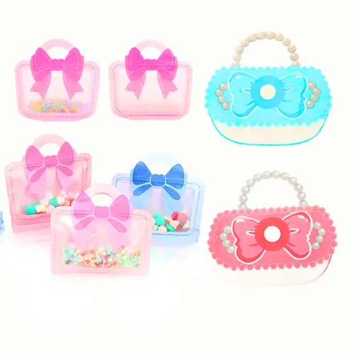 BOLSAS DE EMPAQUE TIPO CARTERA CON CIERRE ZIPLOC SURTIDAS