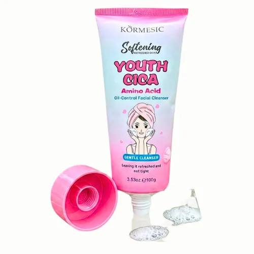 LIMPIADOR FACIAL PROFUNDO Y REFRESCANTE CON AMINOACIDOS KORMESIC 100G