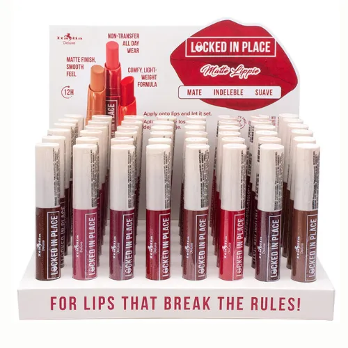 [LOCKED] LABIAL MATTE DE LARGA DURACION INDELEBLE ITALIA DELUX