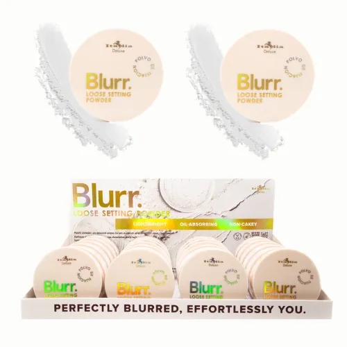 POLVOS SUELTOS FIJADORES BLURR BLANCO TRASLUCIDO ITALIA DELUX
