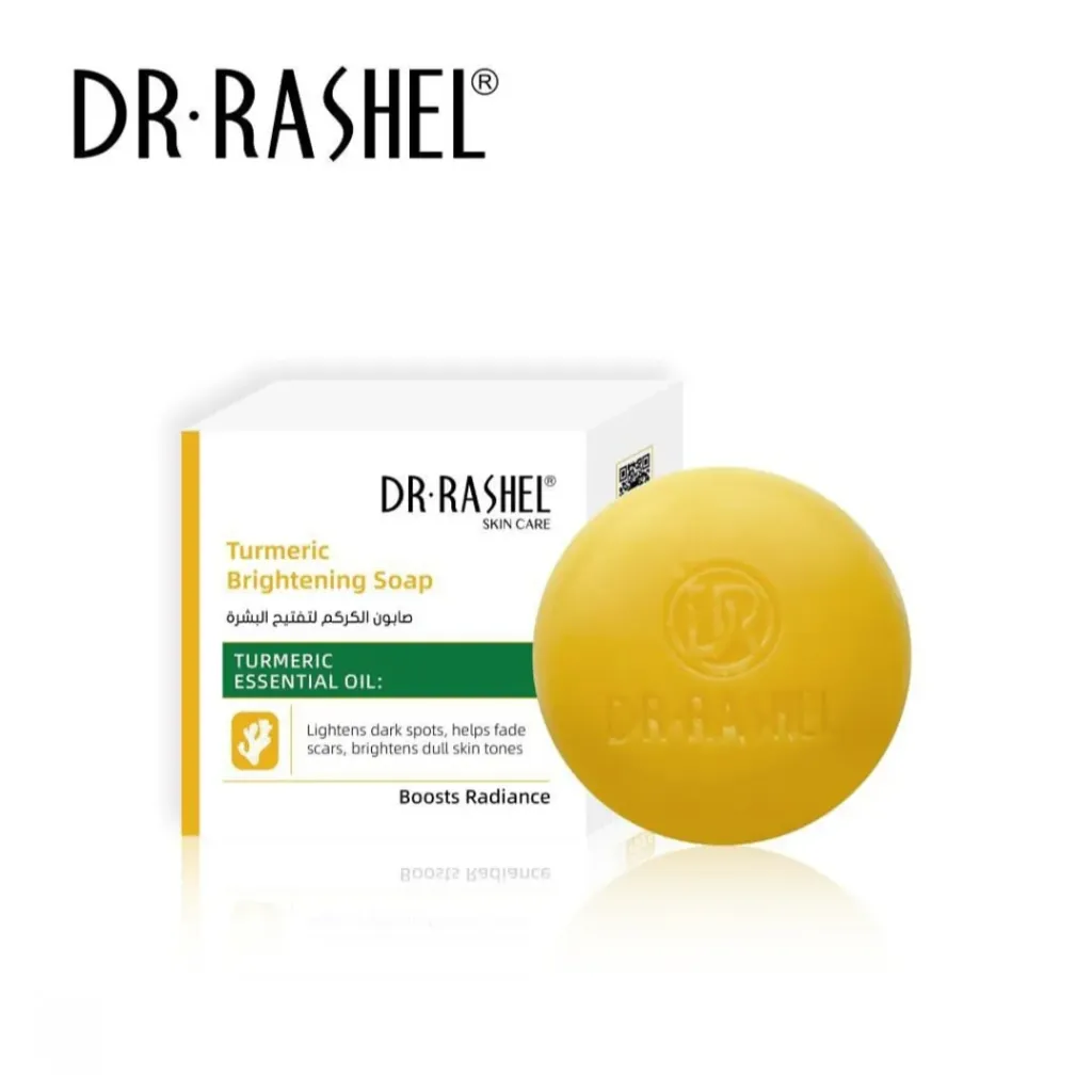 JABÓN ACLARANTE DE CURCURMA DR RASHELL 100G