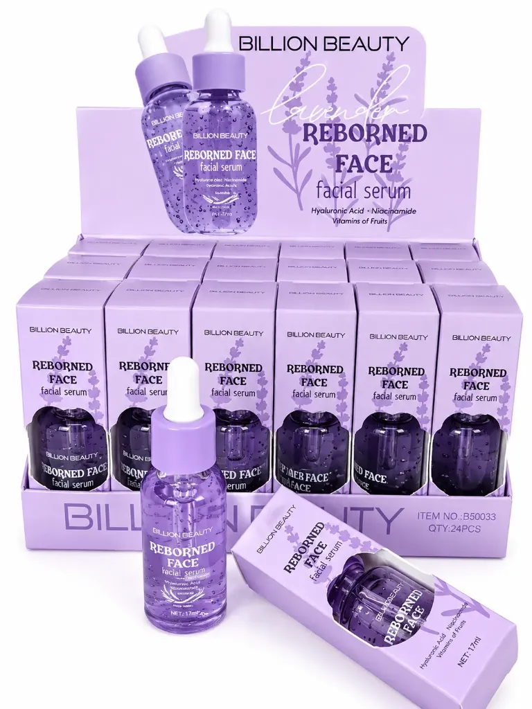SERUM FACIAL HIDRATANTE DE LAVANDA CON GOTERO BILLION&BEAUTY 25ML