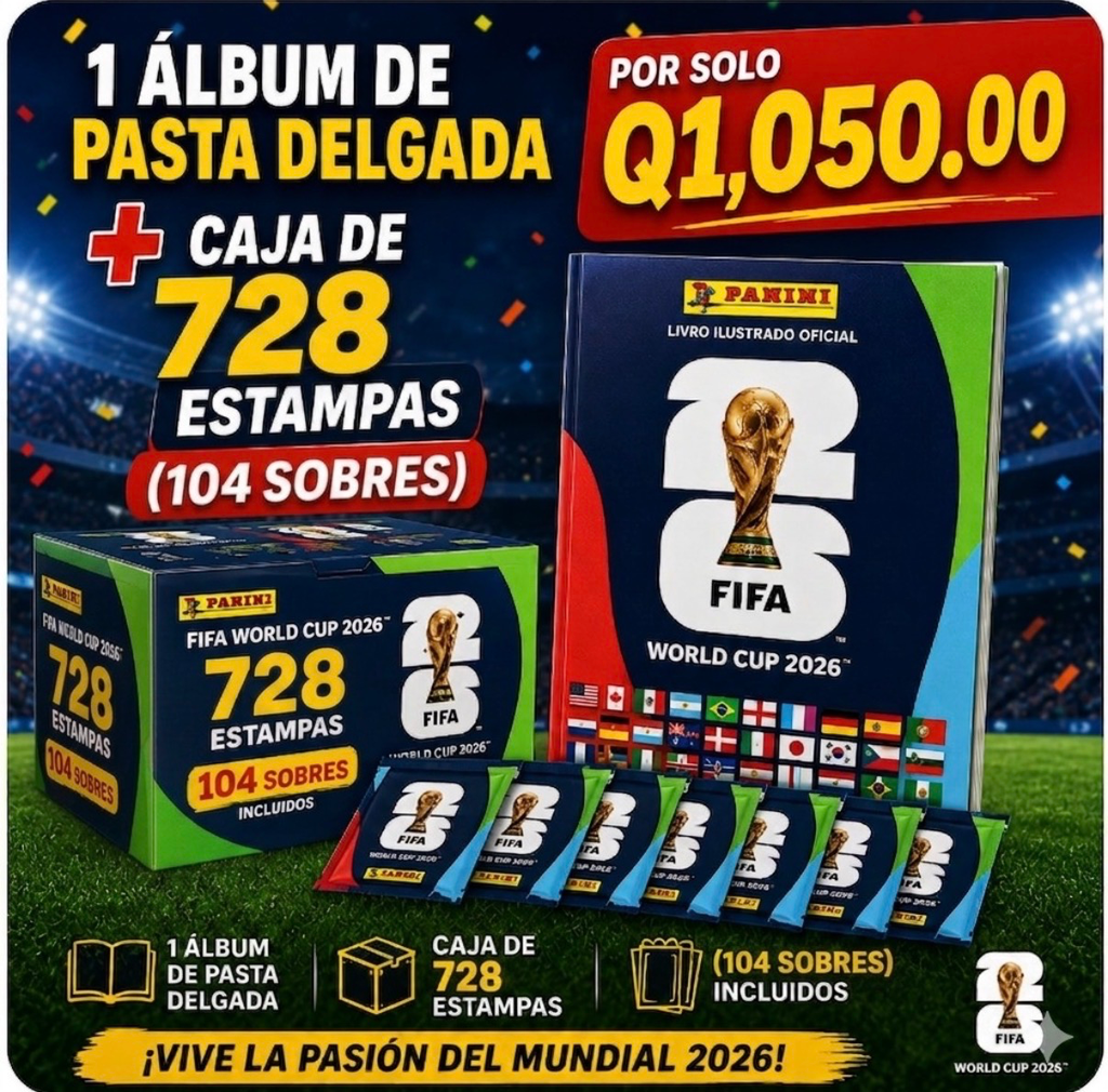 COMBO DE CAJA DE ESTAMPAS + ALBUM