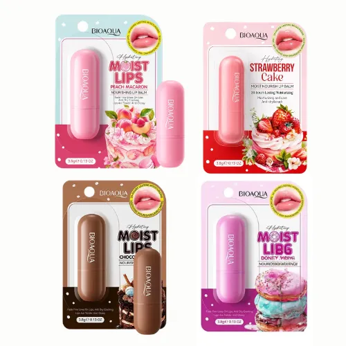 BÁLSAMO HIDRATANTE LABIAL DE AROMAS SURTIDOS BIOAQUA