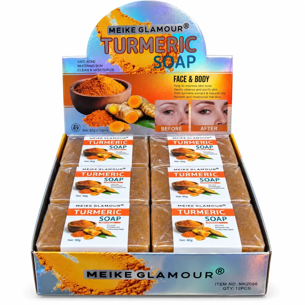 JABON DE CURCUMA MEIKE GLAMOUR GRANDE