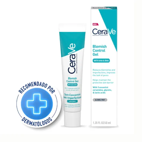 GEL FACIAL CONTROL DE IMPERFECCIONES Y PUNTOS NEGROS CERAVE 40ML