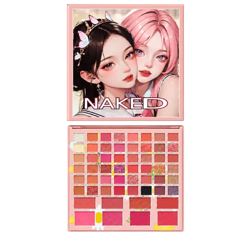 [N56] SOMBRA DE 56 COLORES NAKED CON PORTADA DE DOS CHICAS COREANAS