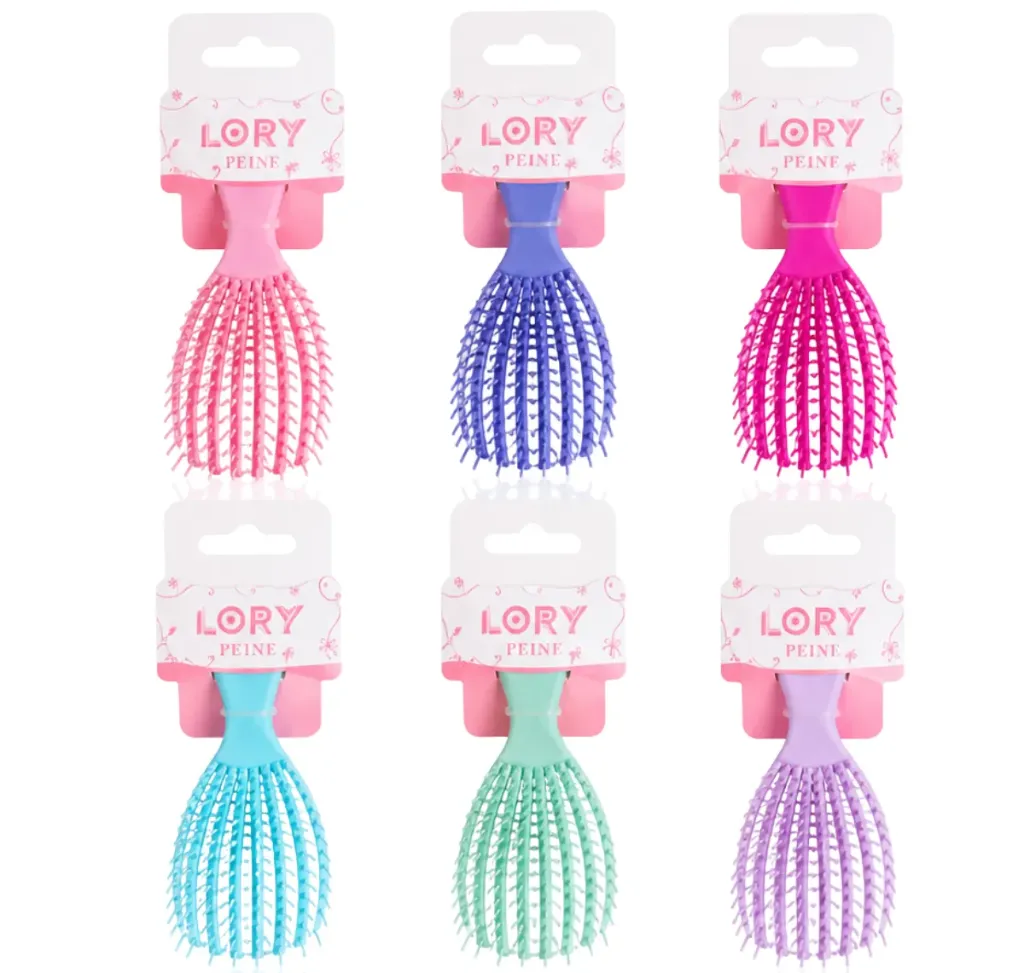 CEPILLO DESENREDANTE DE CABELLO LORY COLORES SURTIDOS