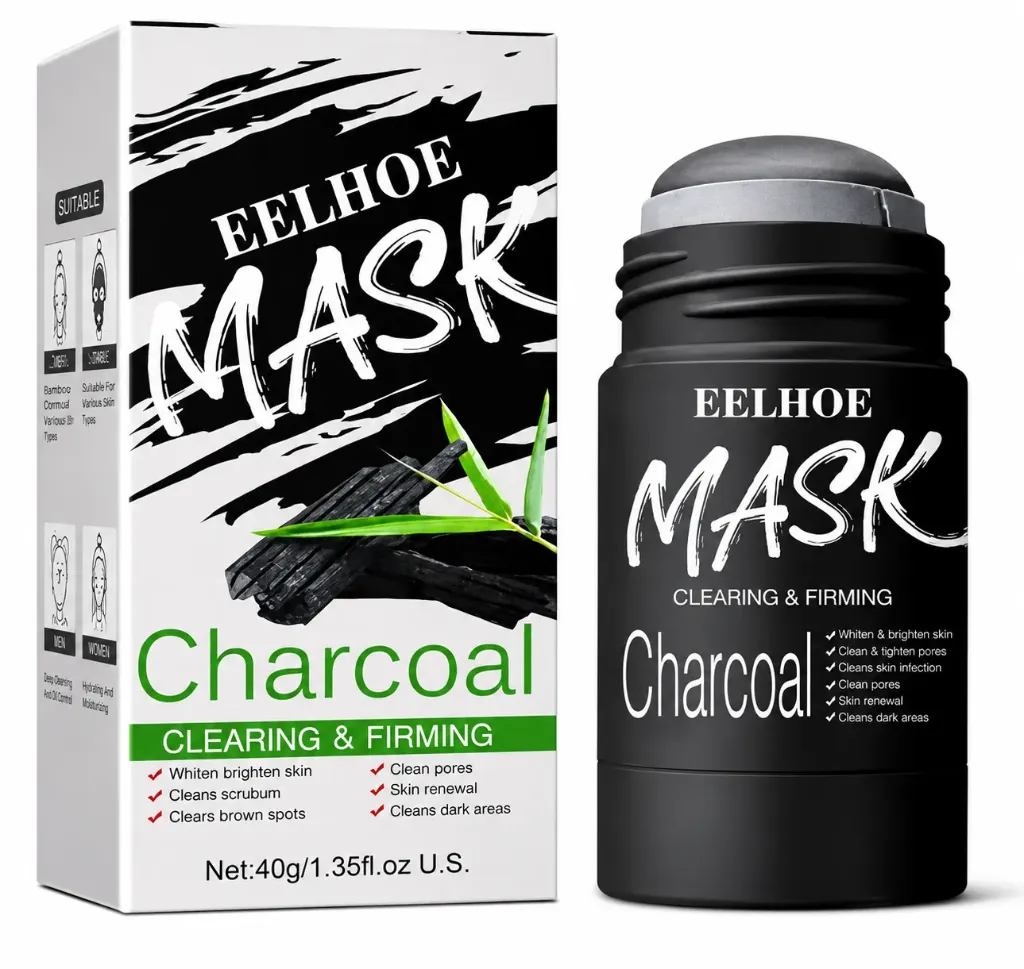 MASCARILLA EN BARRA EEHOE DE CARBÓN ACTIVADO PARA LIMPIEZA DE POROS