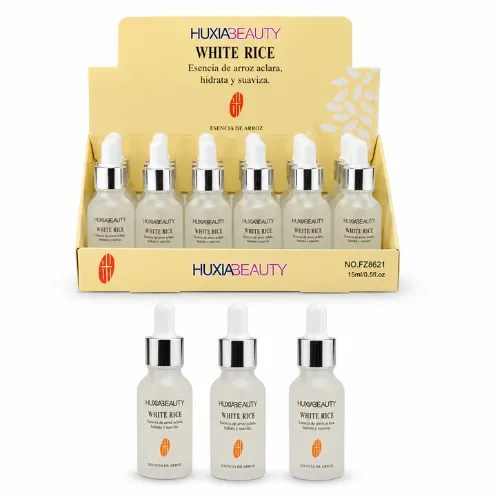 SUERO FACIAL DE ARROZ EN GOTERO HUXIABEAUTY 15ML